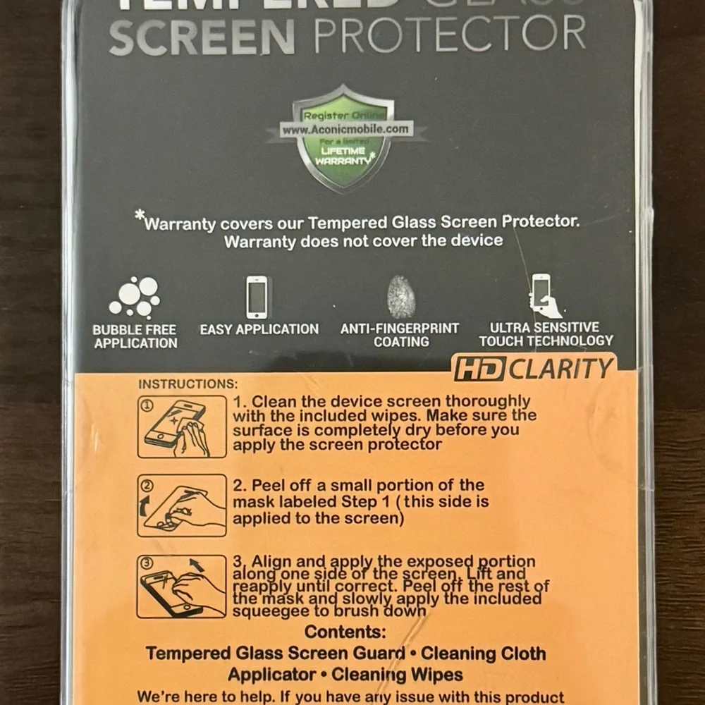 iPhone 11/XR Tempered Glass Screen Protector